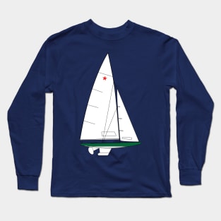 Star Sailboat Long Sleeve T-Shirt